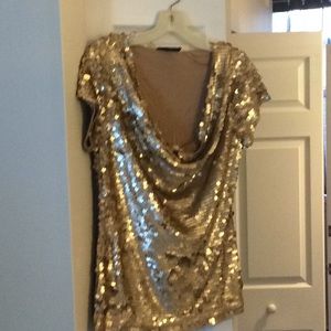 Gold palette top by inc